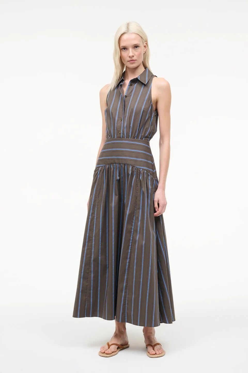 staud romy dress STAUD, Romy Dress in Earth, Size 6