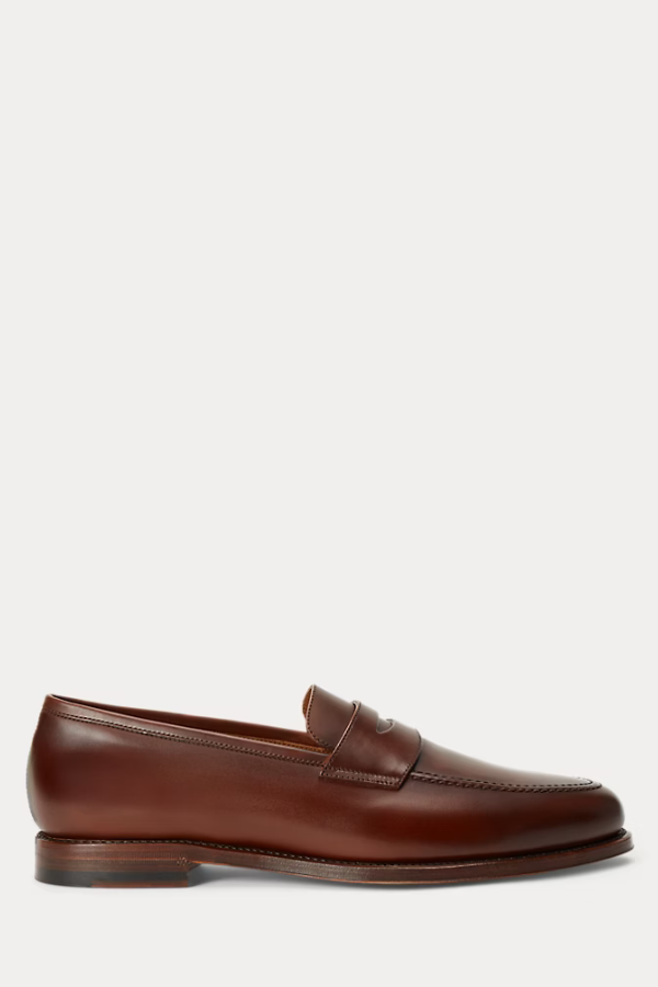 POLO RALPH LAUREN Maestra Calf Leather Penny Loafer – Meridian