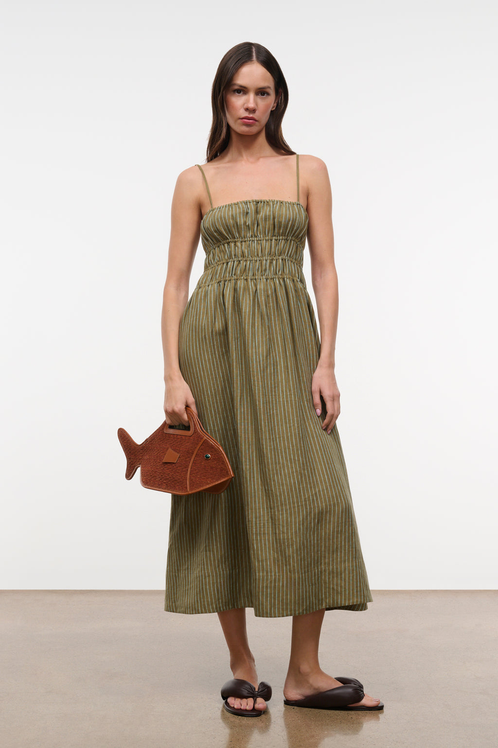 FINAL SALE: STAUD Ayla Linen Dress – Meridian Boutique