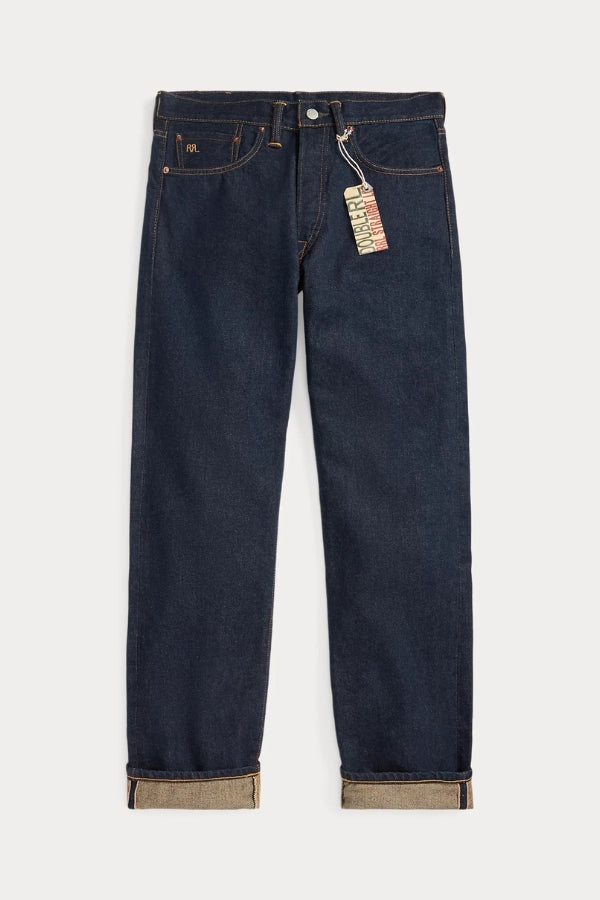 DOUBLE RL Straight Fit Once-Washed Selvedge Jean – Meridian Boutique