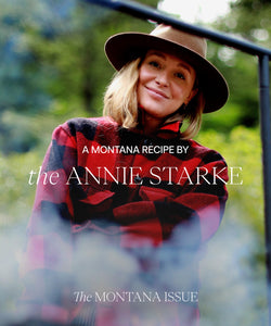 A Montana Recipe: Campfire Toast w/Grapes, Ricotta & Honey by Annie Starke