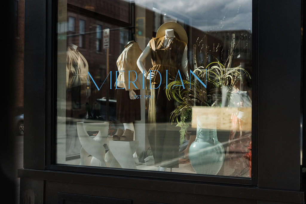 Meridian storefront image with logo