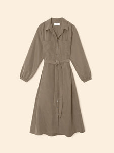 FINAL SALE: XIRENA Lawson Dress L / Dusty Army