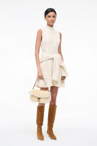 staud dress sale STAUD, Charade Sweater Dress in Ivory, Size Large