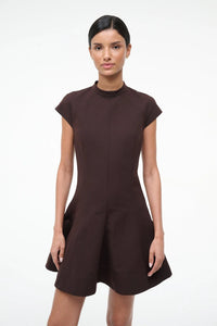STAUD, Ellie Dress in Earth, Size Medium STAUD, Ellie Dress in Earth, Size Medium
