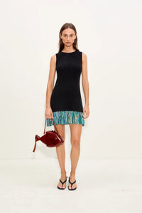 SIMONMILLER Etta Knit Dress In Black S / Black