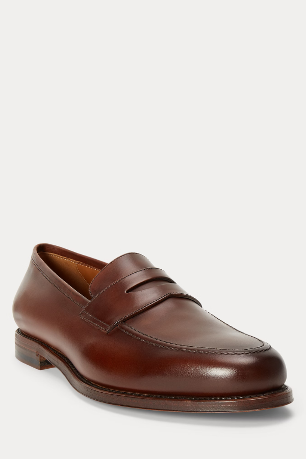 POLO RALPH LAUREN Maestra Calf Leather Penny Loafer – Meridian