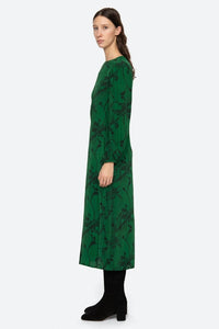 SEA NEW YORK Sunniva Print Long Sleeve Dress – Meridian & Meridian Men