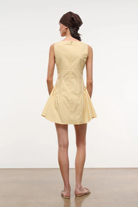 staud mini dress STAUD, Gwen Mini Dress in Butter, Size 2
