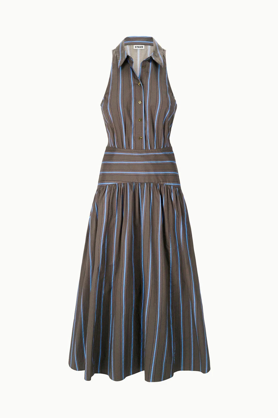 staud romy dress STAUD, Romy Dress in Huntington Stripe, Size 6
