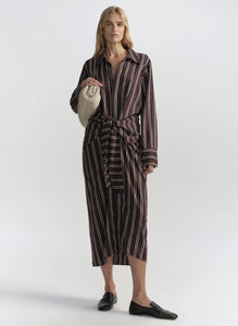 alc dress sale A.L.C. Sienna The Lou Dress is crafted from fluid viscose in a vivid orange hue A.L.C. Layla Gown in Cascade