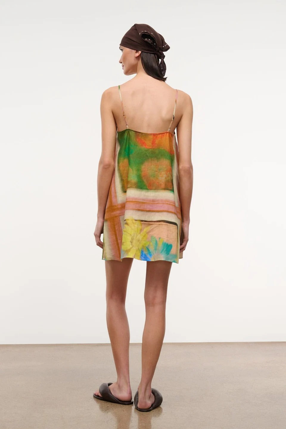 staud laura linen mini dress Staud Laura Linen Mini Dress | Seaport Stripe