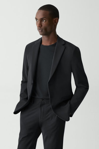 美品　Theory スーツ ダブル　CLINTON リネン 黒　XXL Theory Clinton Blazer – Meridian Boutique