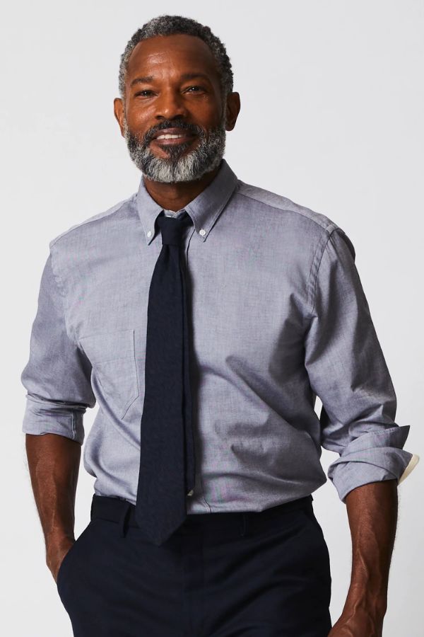 Product photo of Arnie Oxford Shirt-Billy Reid-Meridian Boutique