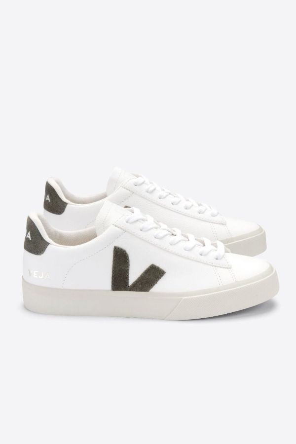 Product photo of Campo Chromefree Leather Sneakers-VEJA-Meridian Boutique