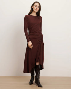 FINAL SALE: VERONICA BEARD Theodora Dress XS / Raisin