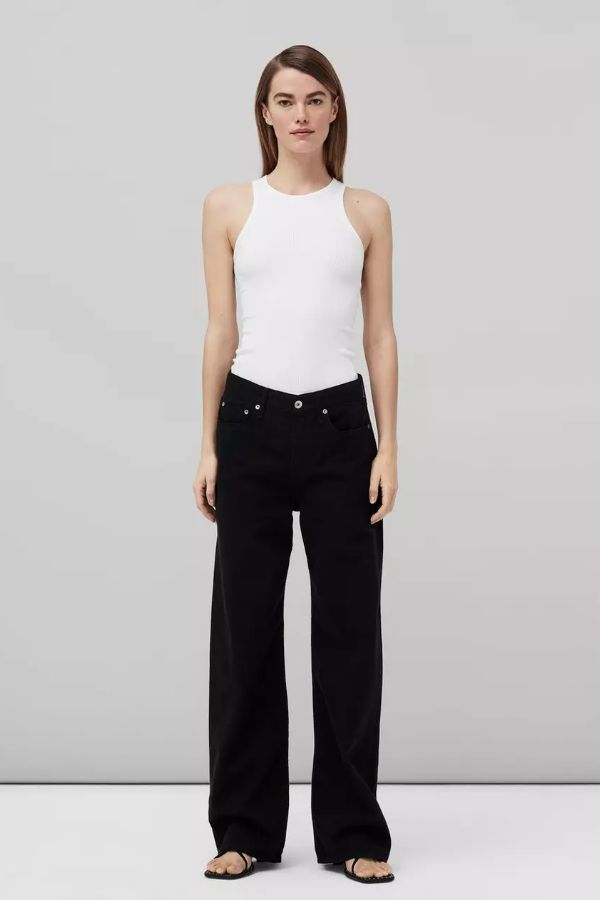 Product photo of Featherweight Logan Wide Leg Jean-Rag & Bone-Meridian Boutique