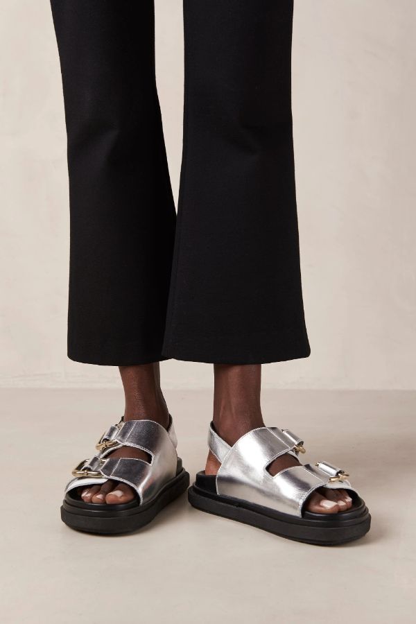 Product photo of Harper Leather Sandals-ALOHAS-Meridian Boutique