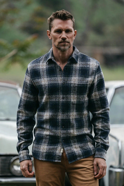 HIROSHI KATO Ripper Triple Twisted Plaid Shirt – Meridian Boutique