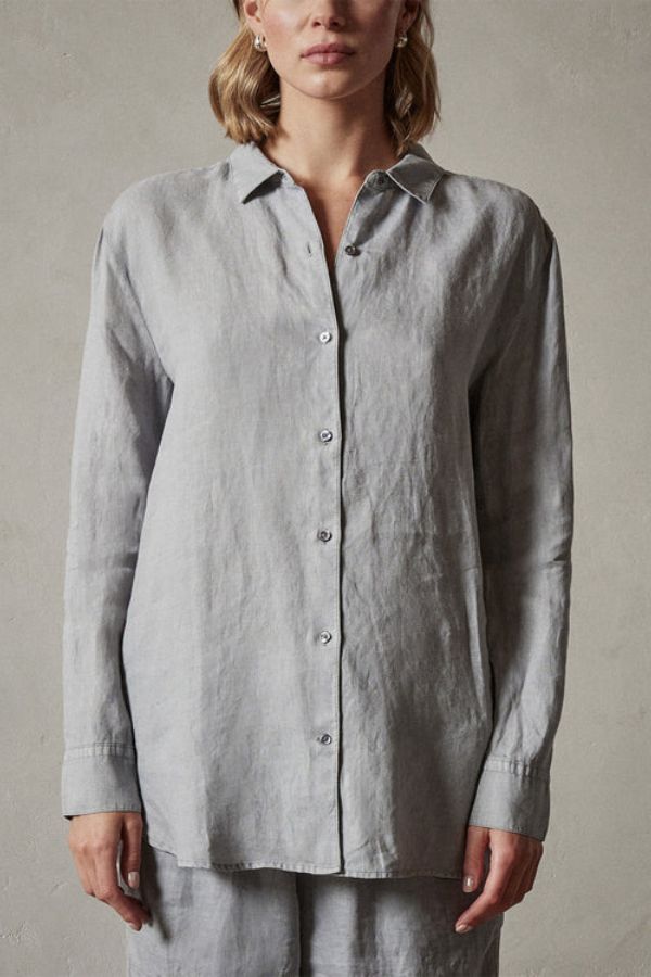 Product photo of Lightweight Linen Shirt-James Perse-Meridian Boutique
