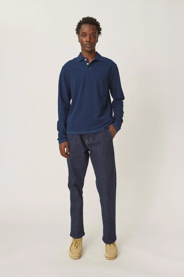 Product photo of Long Sleeve Polo-Corridor-Meridian Boutique