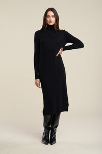 VELVET Bea Sweater Dress XS / Black