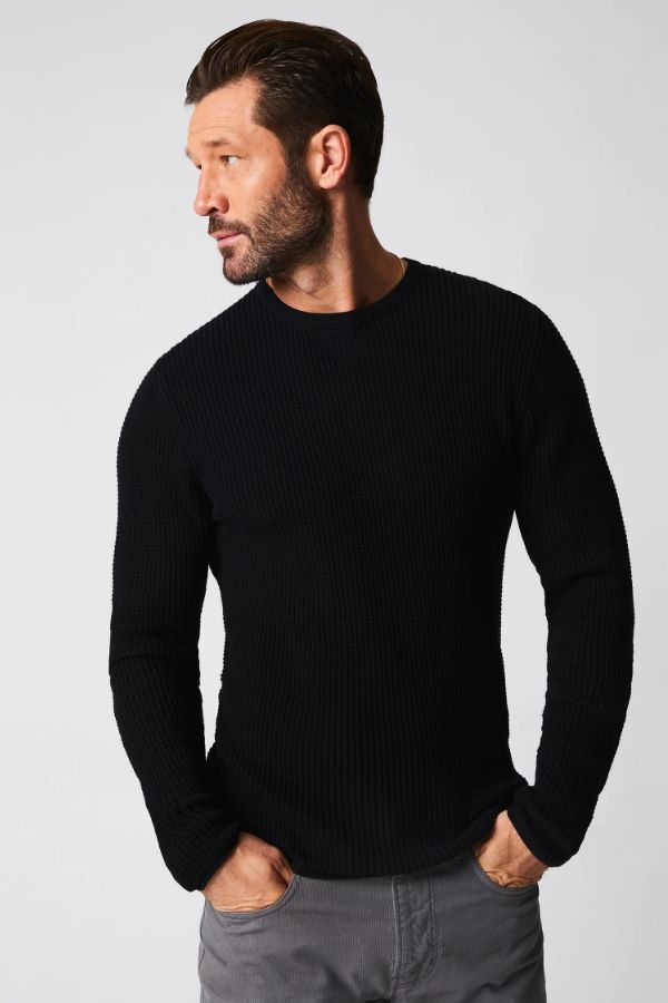 Product photo of Mini Waffle Crew-Billy Reid-Meridian Boutique
