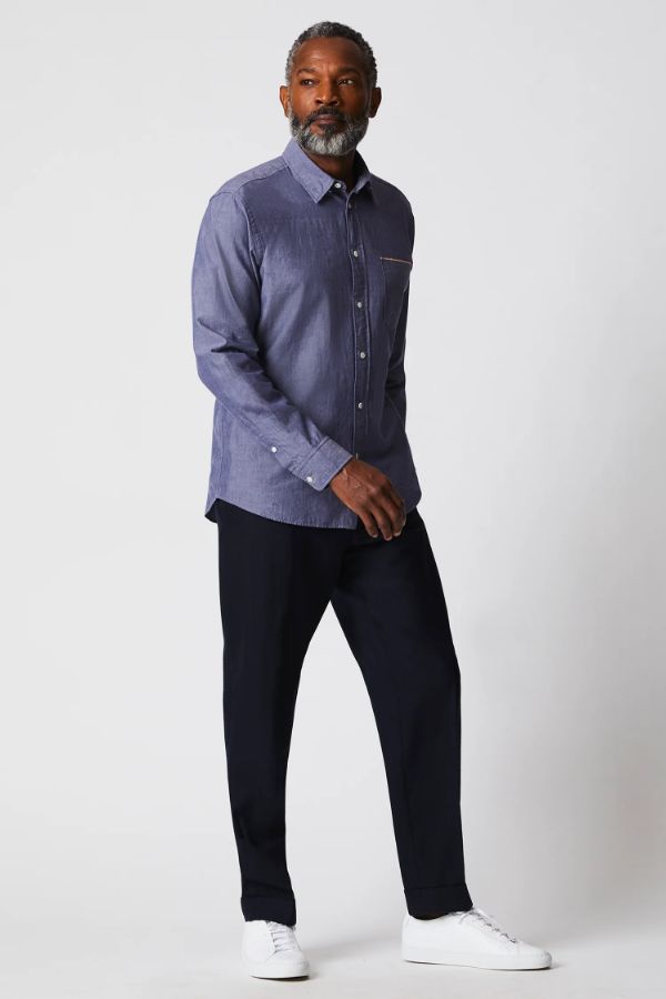 Product photo of MSL 1-Pocket Shirt-Billy Reid-Meridian Boutique