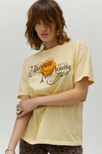 Product photo of Neil Young Harvest Weekend Tee-Daydreamer-Meridian Boutique