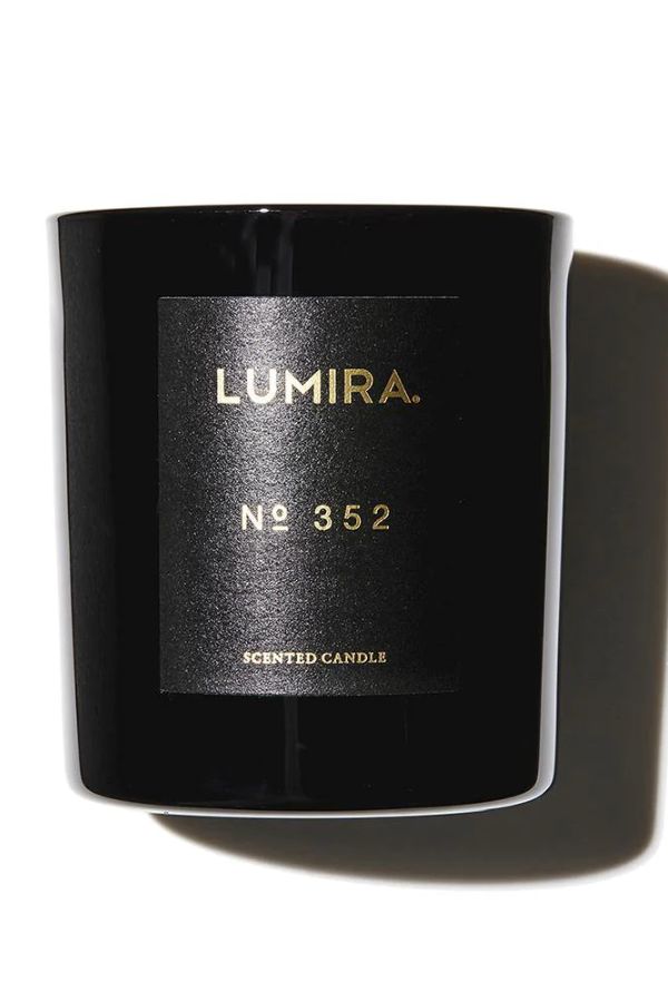 Product photo of NO352 Leather & Cedar Candle-LUMIRA-Meridian Boutique