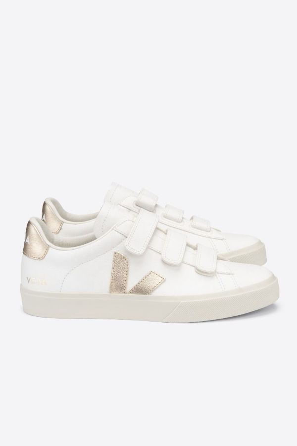 Product photo of Recife Chromefree Leather Sneakers-VEJA-Meridian Boutique
