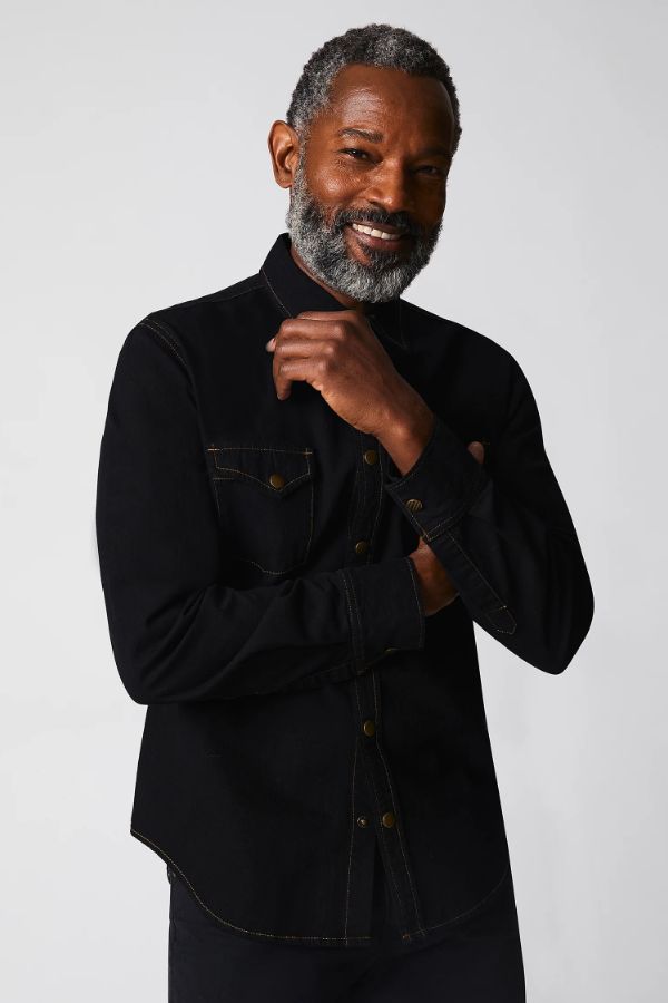 Product photo of Shoals Denim Shirt-Billy Reid-Meridian Boutique