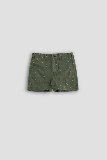 Product photo of Star Print Surplus Short Short-G1-Meridian Boutique