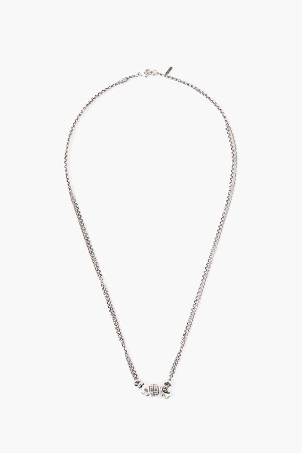 Product photo of Sterling Silver Multi-Chain Necklace-Chan Luu-Meridian Boutique