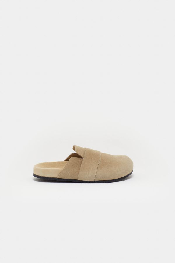 Product photo of Suede Slippers-CLOSED-Meridian Boutique