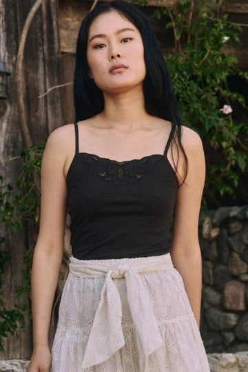Product photo of The Victorian Lace Tank-THE GREAT-Meridian Boutique
