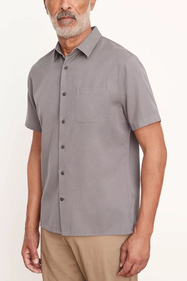 Product photo of Vacation Short Sleeve Shirt-Vince-Meridian Boutique