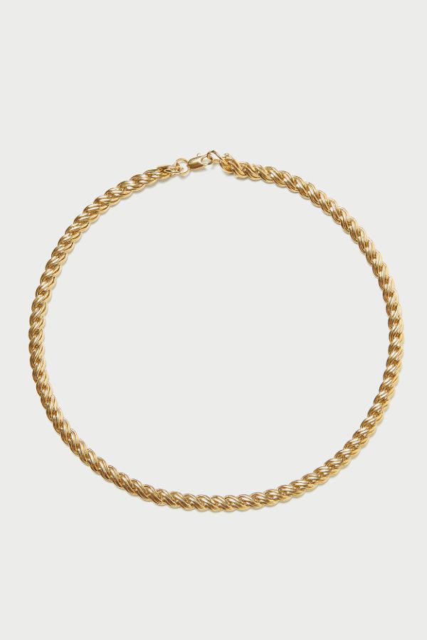 Product photo of Allegra Lock Chain Necklace-Loeffler Randall-Meridian Boutique