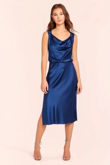 Product photo of Ellison Silk Dress-Amanda Uprichard-Meridian Boutique